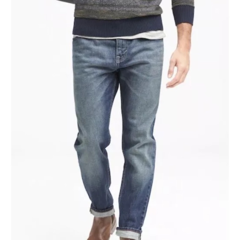 Banana Republic Heritage Trooper Medium wash Jeans